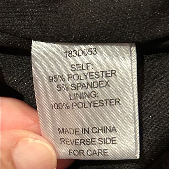 Classic Black Sleeveless V-Neck Dress Size Medium - Picture 9 of 14